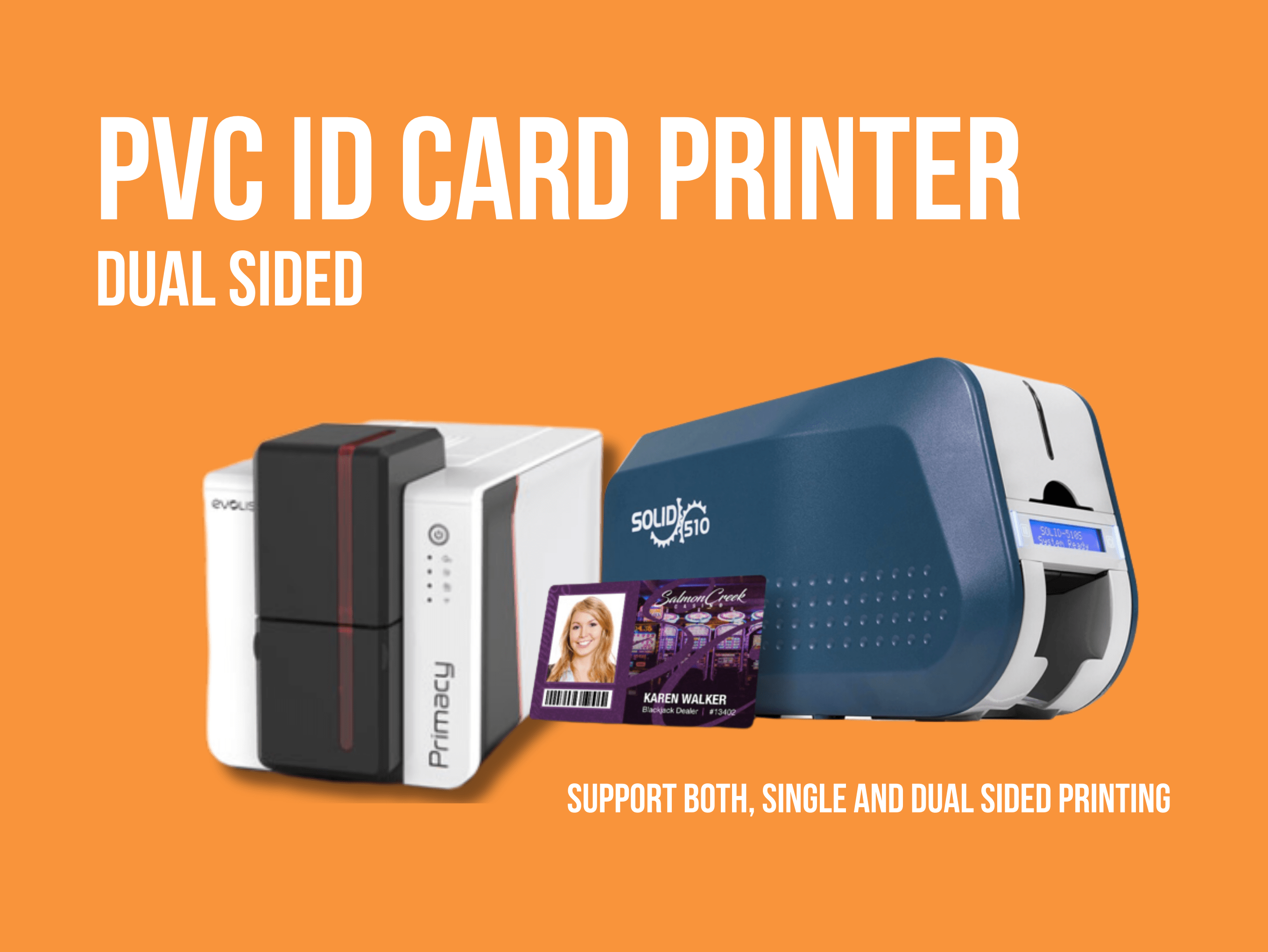 Dual Side ID Card Printer